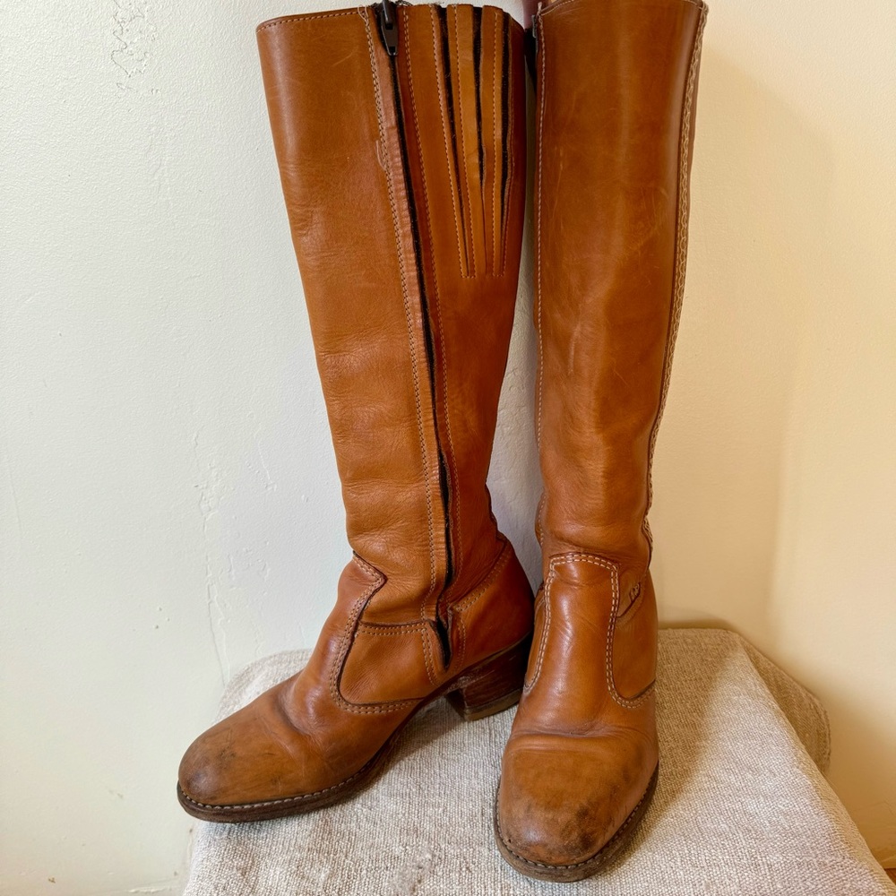 VINTAGE BORT CARLETON Leather Boots